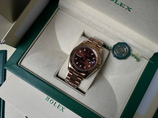 RLX Datejust Copper Dimond Automatic