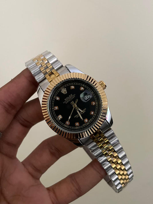 RLX DJ - B2112 - 41MM - TWO TONE - QUARTZ WATCH