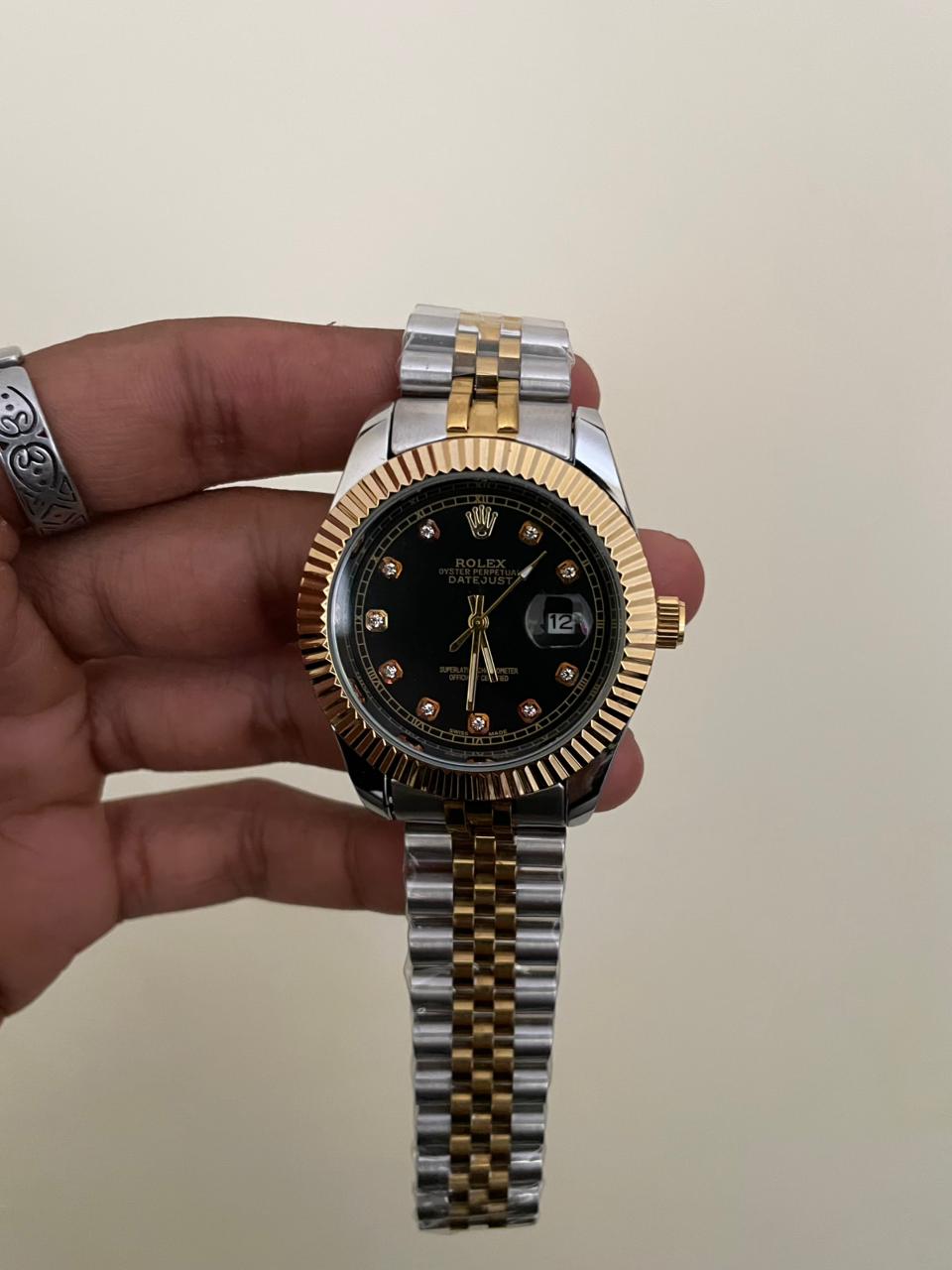 RLX DJ - B2112 - 41MM - TWO TONE - QUARTZ WATCH
