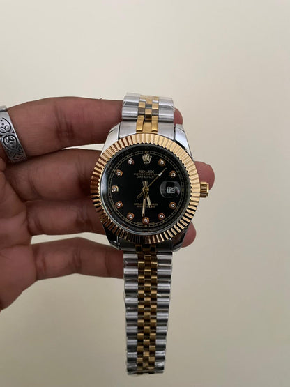 RLX DJ - B2112 - 41MM - TWO TONE - QUARTZ WATCH