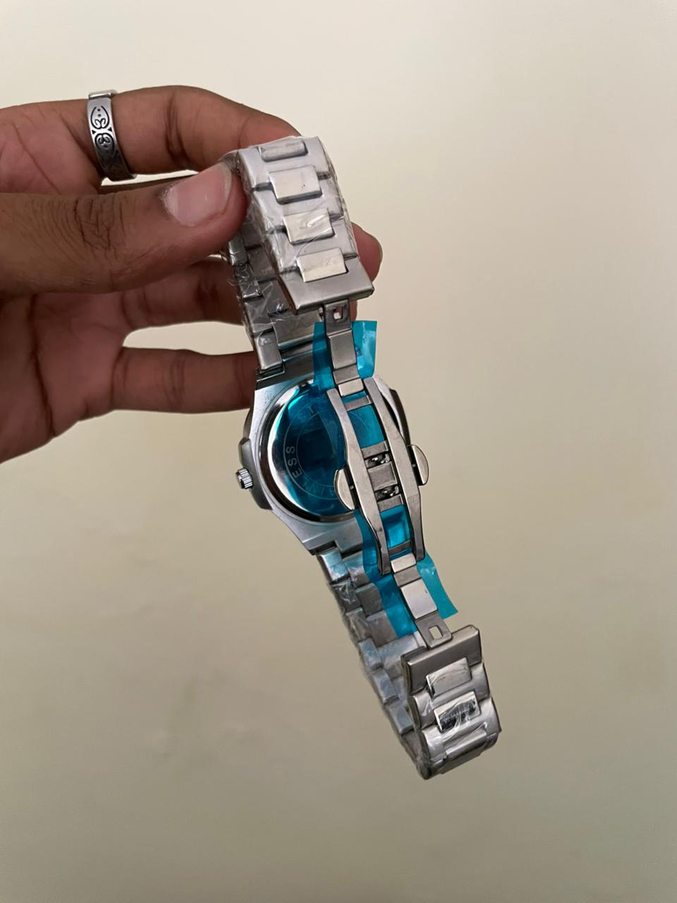 PP NAUTILUS - B2119 - 41MM - SIILVER BLUE - QUARTZ WATCH