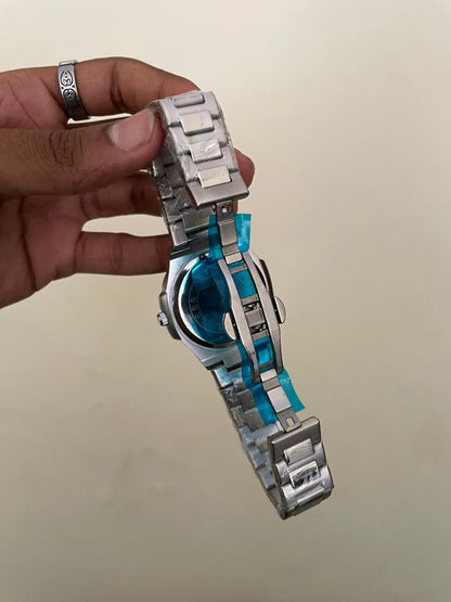 PP NAUTILUS - B2119 - 41MM - SIILVER BLUE - QUARTZ WATCH