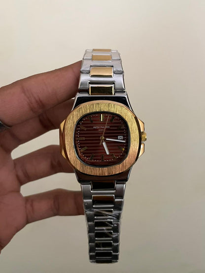 PP NAUTILUS - B2120 - 41MM - TWO TONE - QUARTZ WATCH