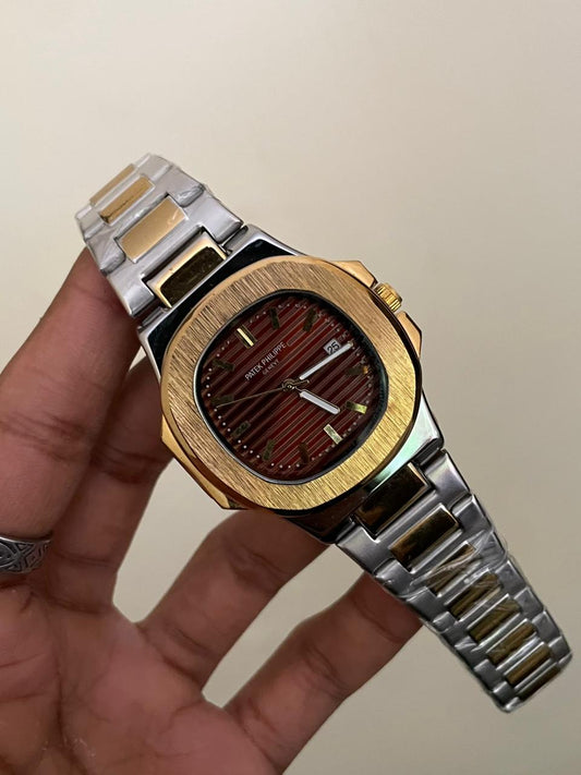 PP NAUTILUS - B2120 - 41MM - TWO TONE - QUARTZ WATCH