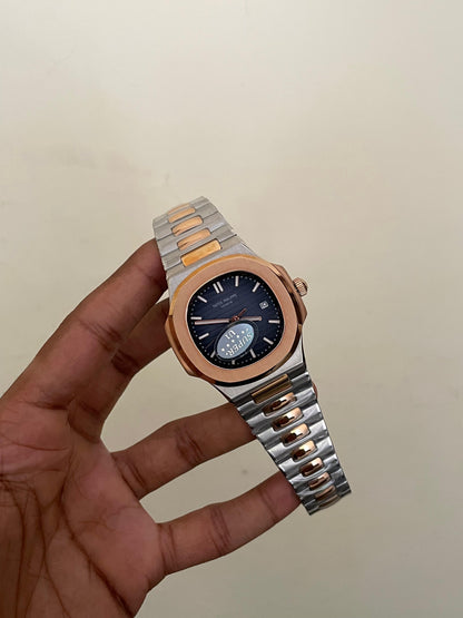 PP NAUTILUS - A1103 - 41MM - TWO TONE BLUE - AUTOMATIC WATCH