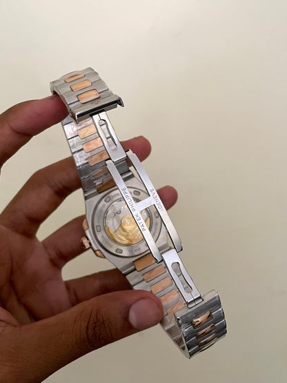 PP NAUTILUS - A1103 - 41MM - TWO TONE BLUE - AUTOMATIC WATCH