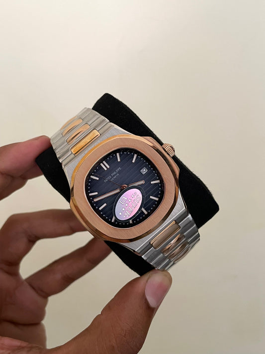 PP NAUTILUS - A1103 - 41MM - TWO TONE BLUE - AUTOMATIC WATCH