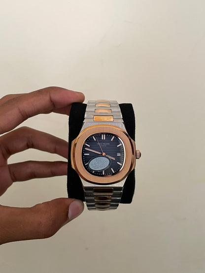 PP NAUTILUS - A1103 - 41MM - TWO TONE BLUE - AUTOMATIC WATCH