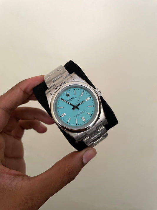 RLX TURQUOISE - A1107- 41MM - SILVER TIFFANY - AUTOMATIC WATCH